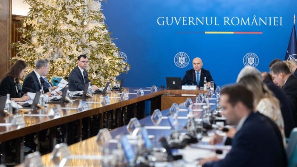 Ultima ședință de Guvern din 2025: agenda finalului de an